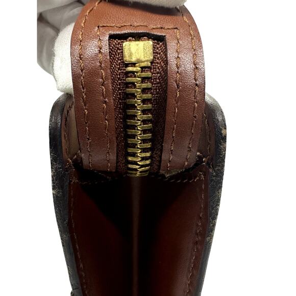 LOUIS VUITTON Monogram Pochette Homme Clutch Hand Bag Vintage Code SL0918 France - Picture 4 of 16